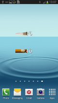 Cigarette Battery Widget 2x1 mobile app for free download